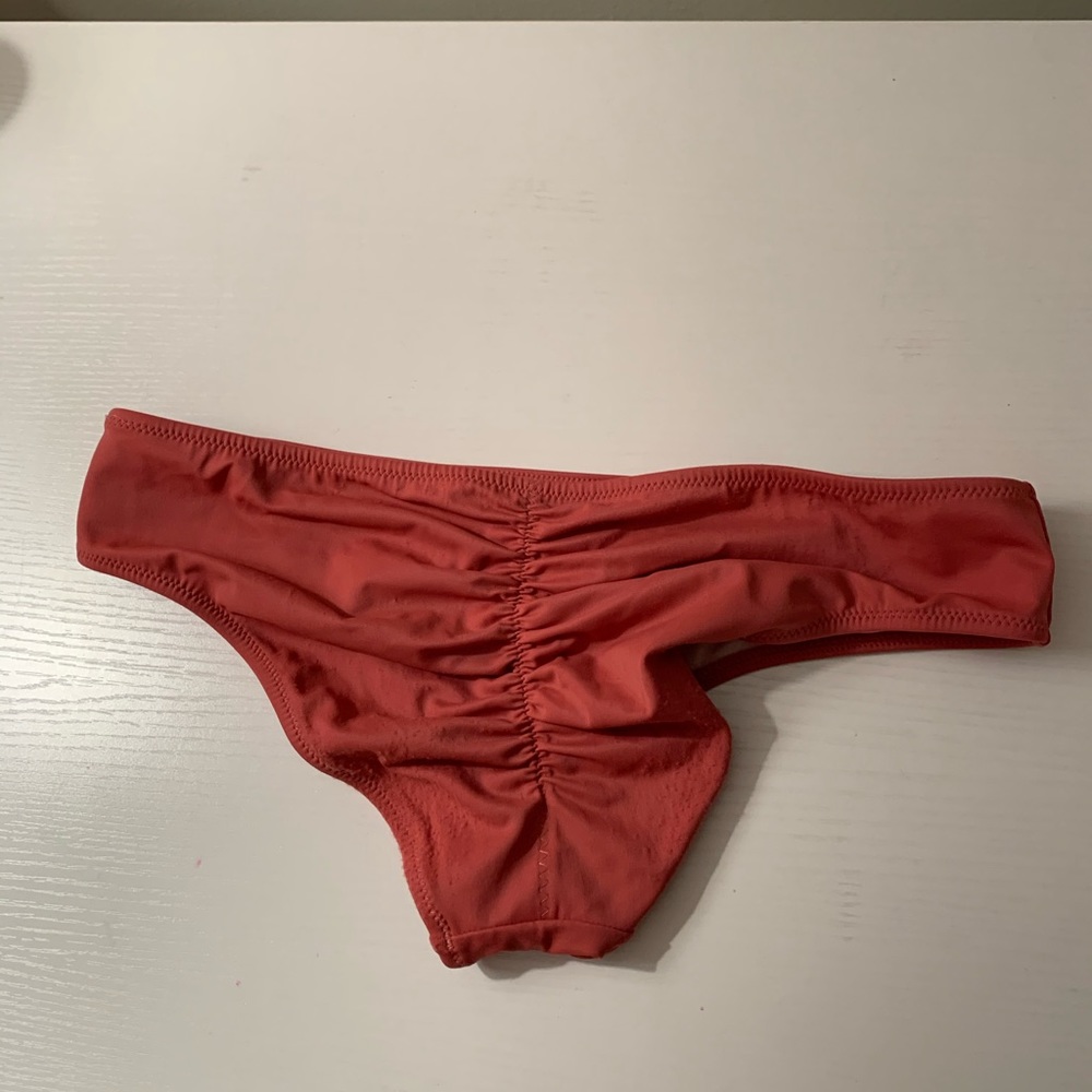 Pink Cheeky Bikini Bottoms